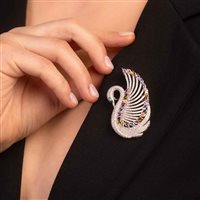 Broche Ultima Edizione Mujer in Plata SA00378 - SA00378